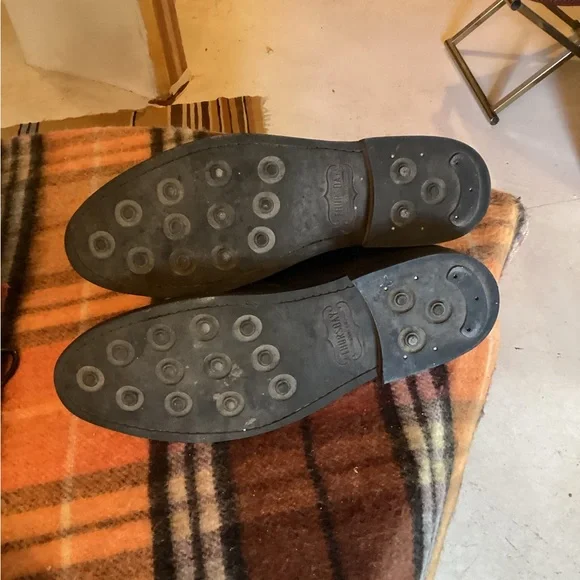 Thursday Boot Co Mens Scout Everyday Chukka Boots Blk Leather Lace Ups Size 13 - Picture 11 of 12